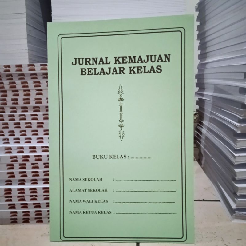 buku jurnal / jurnal kemajuan kelas / jurnal kelas / jurnal