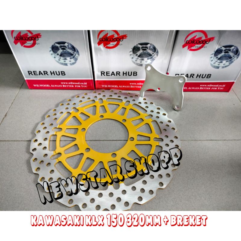 cakram depan klx 150 320mm wilwood