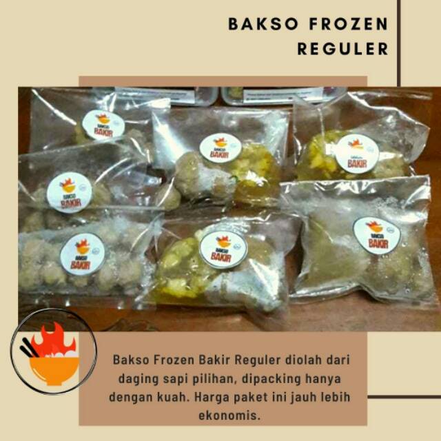 

BAKSO BAKIR FROZEN REGULER