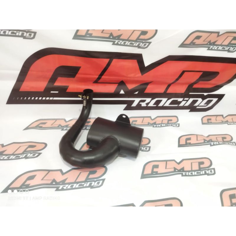 Knalpot Vespa bigbox hitam