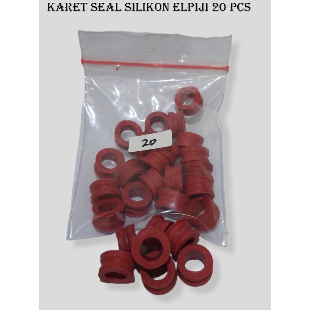 karet sil tabung gas silikon pengaman regulator anti bocor merah 3KG 5KG 12KG / karet regulator gas isi 30pcs 20pcs 10pcs 5pcs / karet gas / pengaman regulator gas / pengaman tabung gas 3kg elpiji / karet sil regulator kompor gas