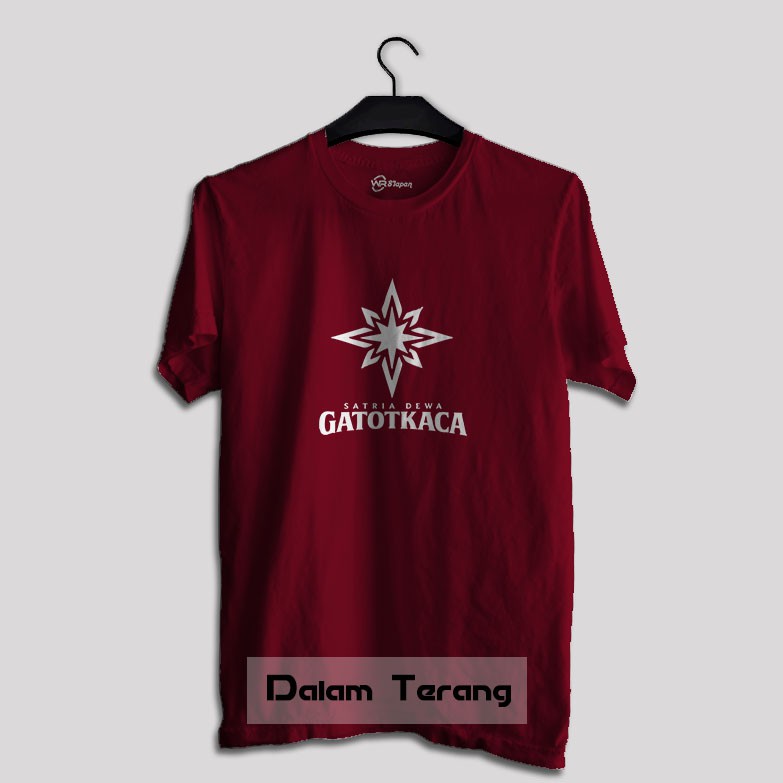 Kaos Satria Dewa Gatotkaca Glow In The Dark