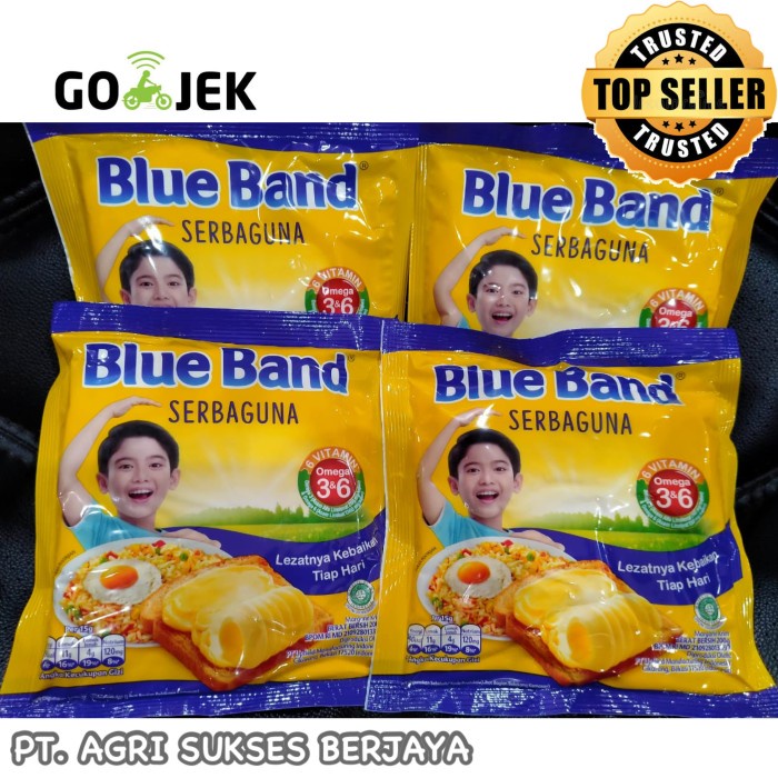 

butter-mentega- blue band sachet 200 gram -mentega-butter.