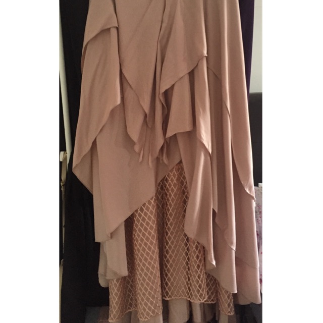 Set gamis renda preloved bekas