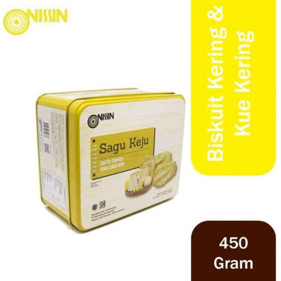 NISSIN SAGU KEJU 450GR TIN