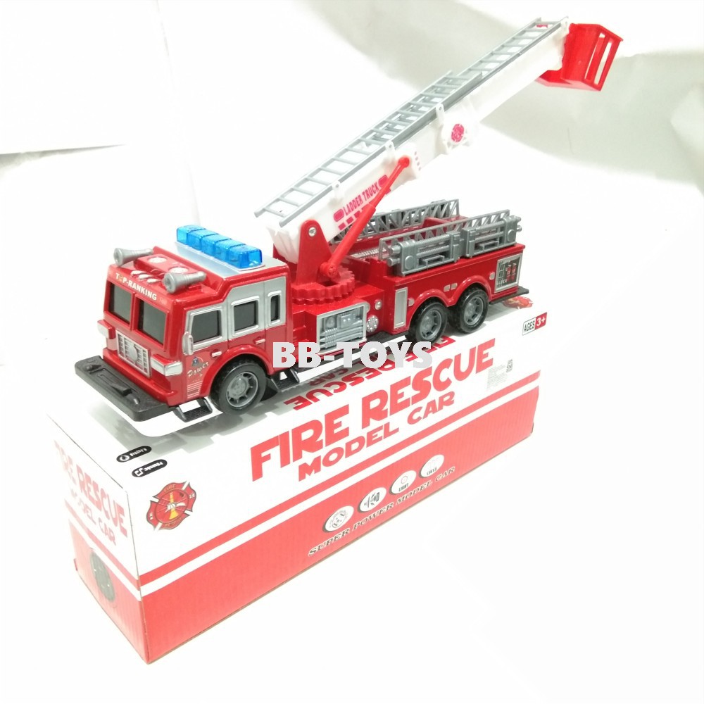 Mainan Mobil Baterai Pemadam Kebakaran - Fire Rescue - SH8809 /168-23