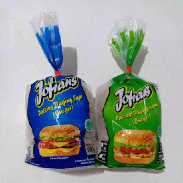 

JOFRANS patty patties isi 15 900gr beef chicken