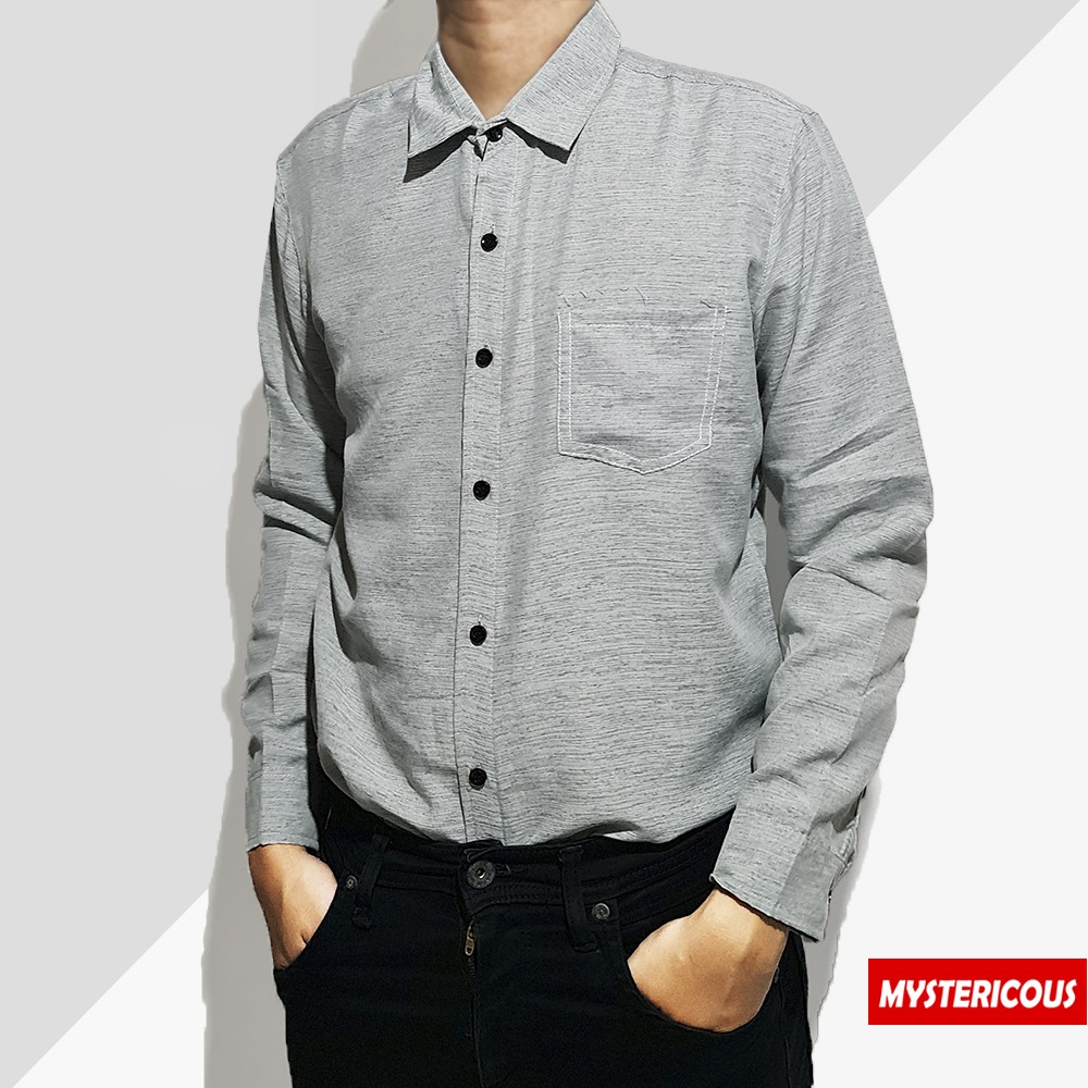 Kemeja Linen Asli 3G - Long Shirt by Mystericous