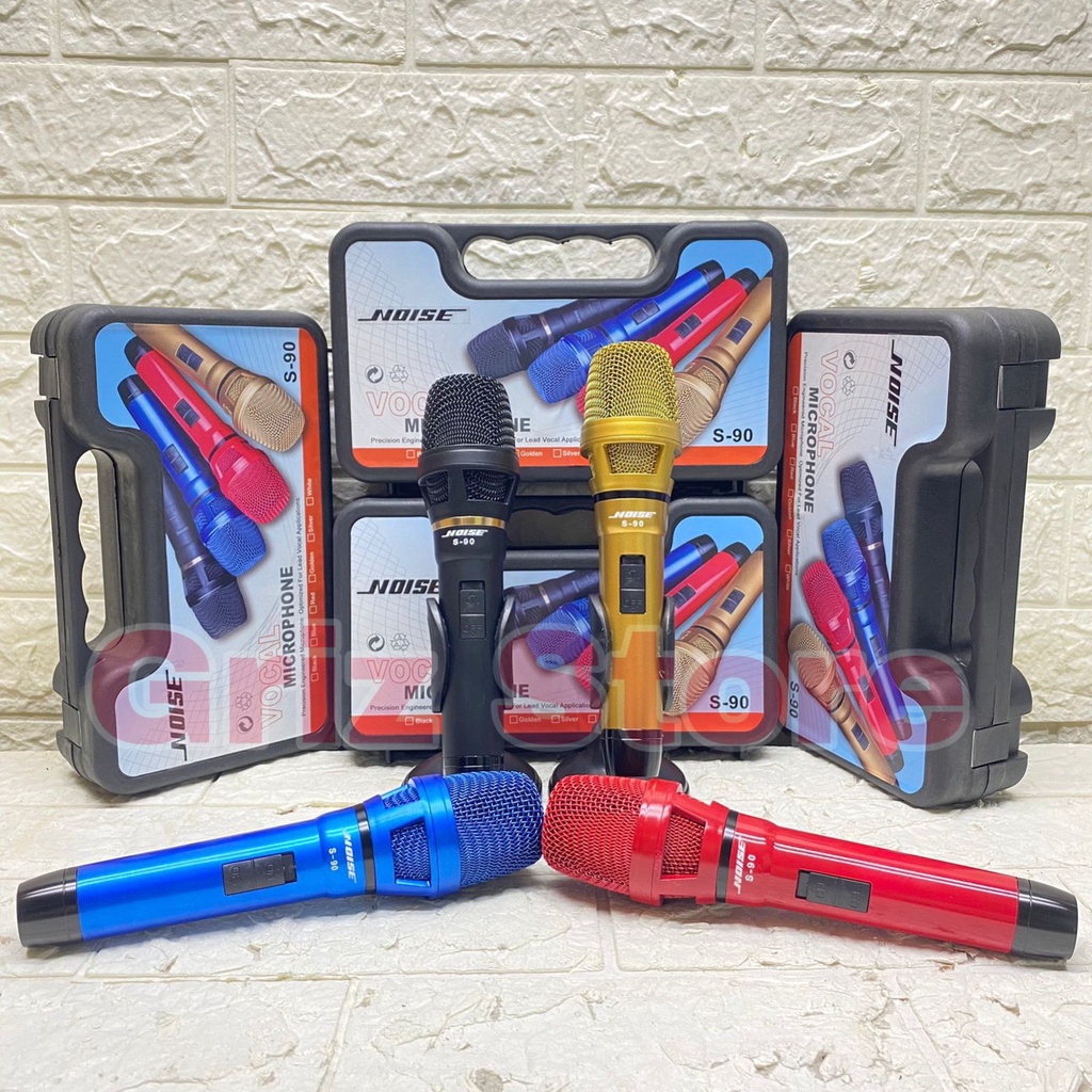 Mic Kabel Noise S90 Hitam Mic Kabel Noise S90 Original // Mic Kabel Noise S90