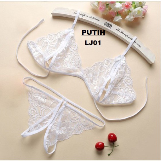 Bra impor lingerie Bikini Open tipis