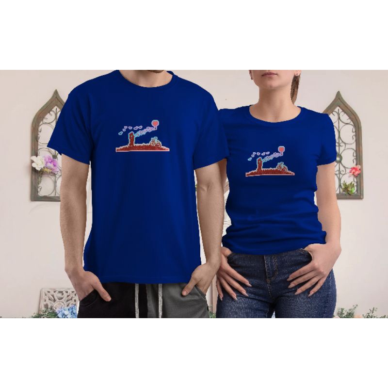 MD-COUPLE ROMANTIS KAOS PASANGAN COUPLE KEKINIAN KAOS PRINTING COUPLE KAOS