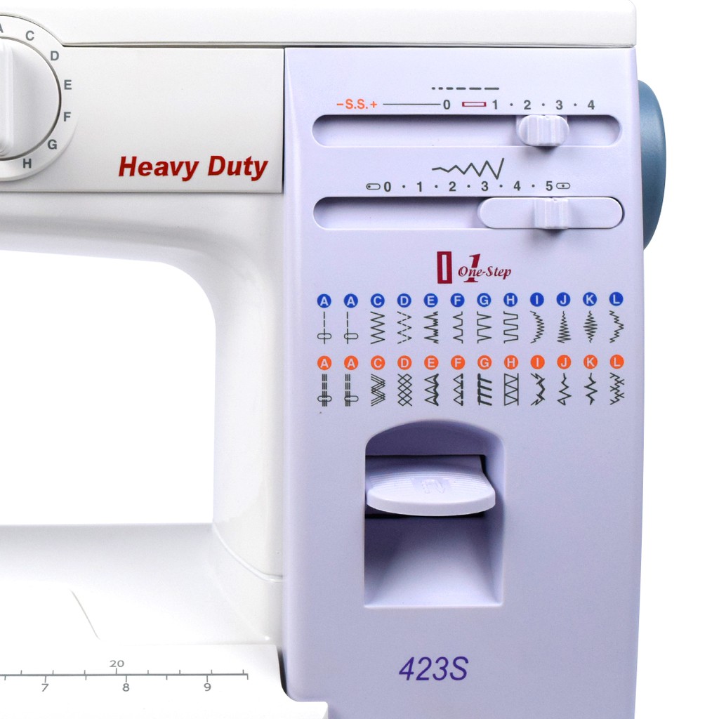 Mesin Jahit JANOME 423S Heavy Duty Portable Body Besi