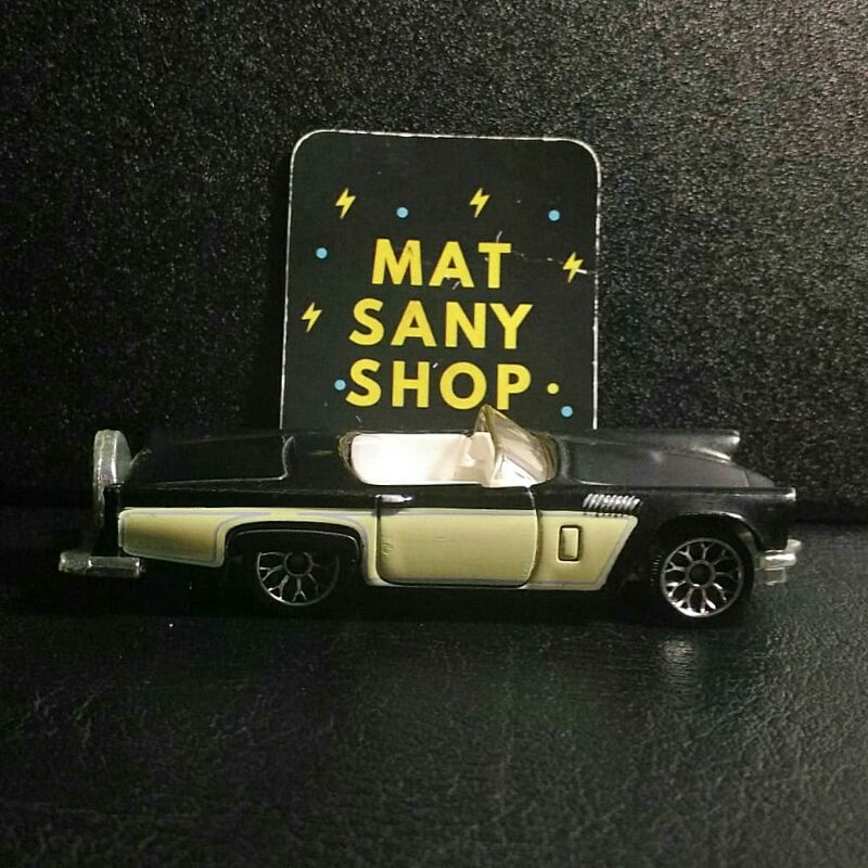 MAINAN MOBIL DIECAST 1:64 MATCHBOX 1957 THUNDERBIRD MATTEL INC 1988