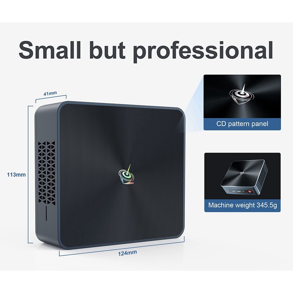 BEELINK SEi 8th Gen Mini PC - 16GB RAM 512GB SSD - Intel i5-8259U