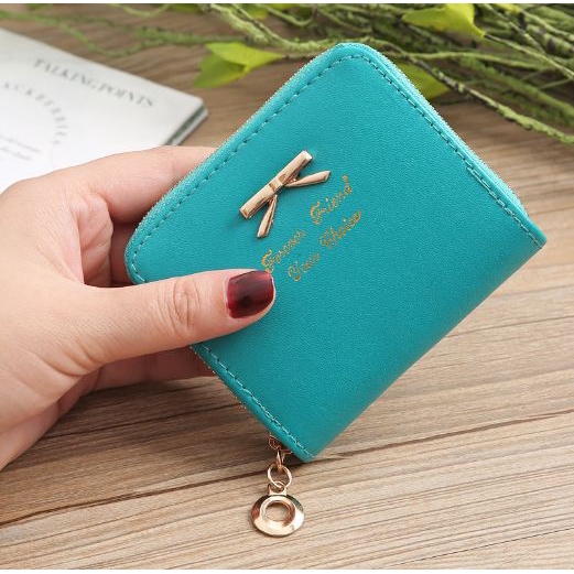 Dompet Wanita Kelly Belly Mini Grace Korean Fashion Trendy Fashion Wallet WD168-Hijau