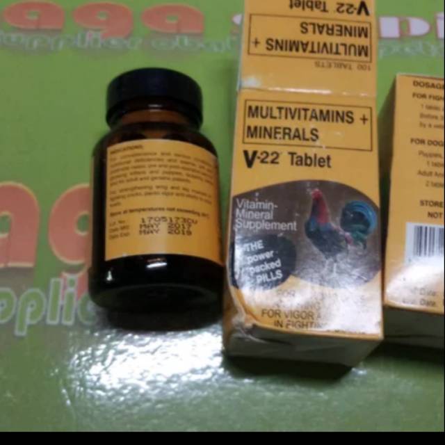 v22 PHI super vitamin doping ayam tarung obat philipin belman asli ori impor