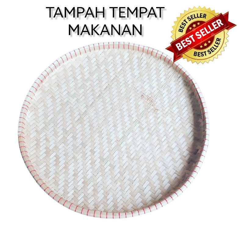 tampah tumpeng nyiru bulat tatakan masakan wadah sajian Tampah bambu besar perlengkapan dapur anyama
