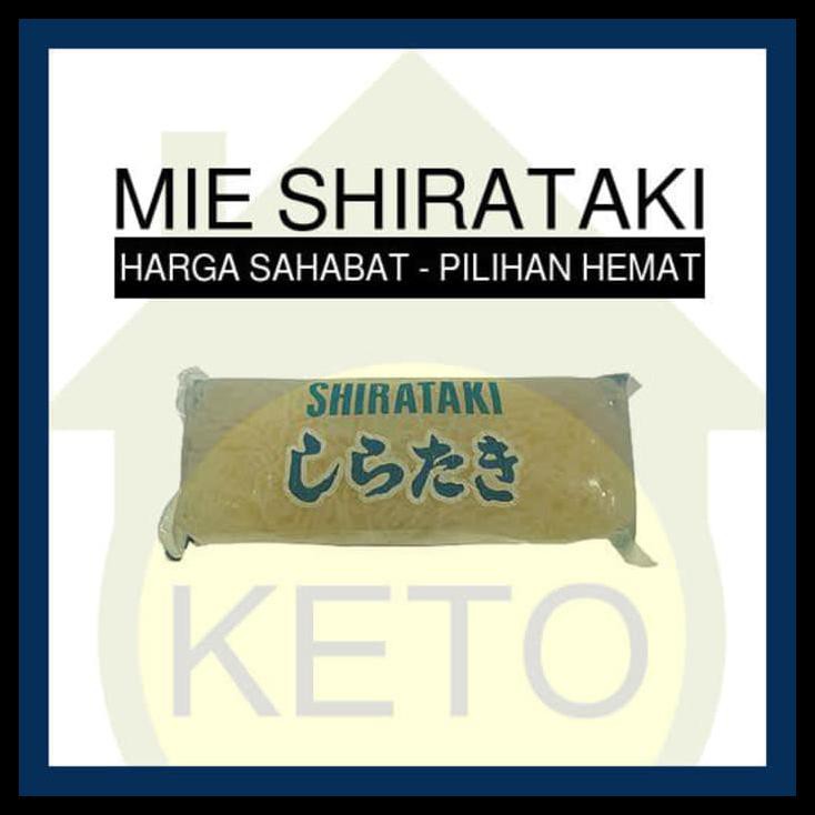 

Mie Shirataki Rumah Keto Promo