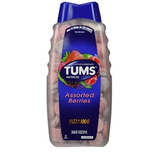 Tums Antacid Aneka Berries Ultra Strength 1000-265 Tablet Kunyah