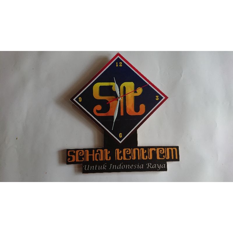 Jam Dinding Mdf custom