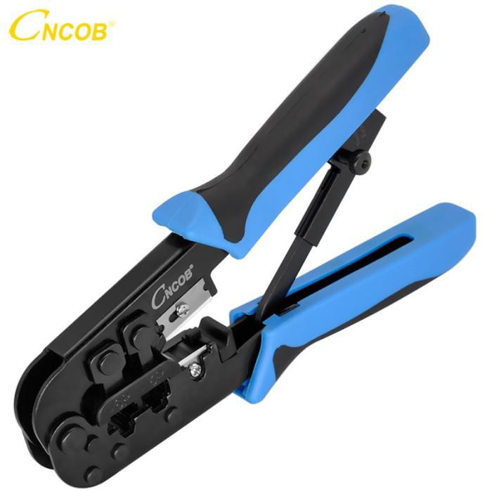 

PROMO - CNCOB Crimping Tool LAN Network Cable RJ45 RJ11 RJ12 - HT-N568R - Blue