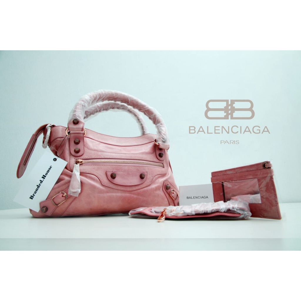 Balenciaga mini pink