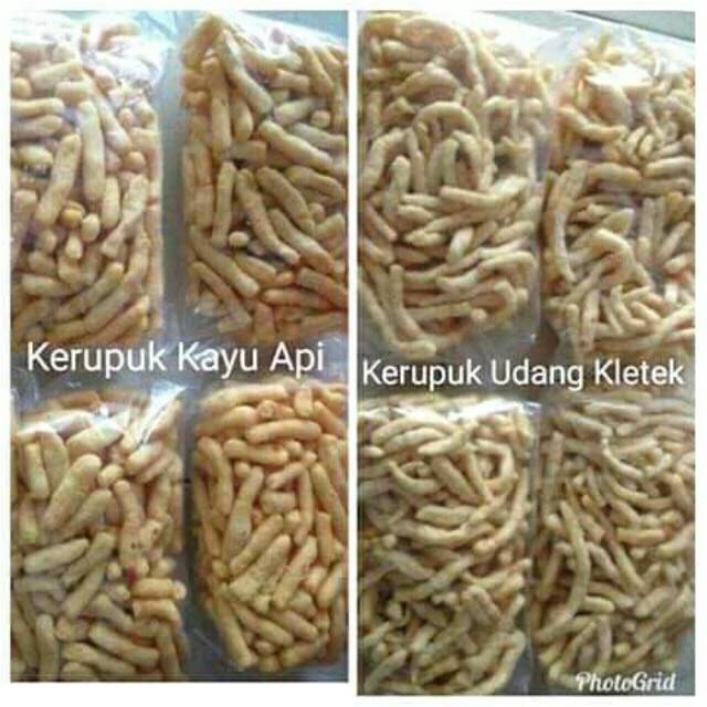 

Kerupuk udang/keletek udang