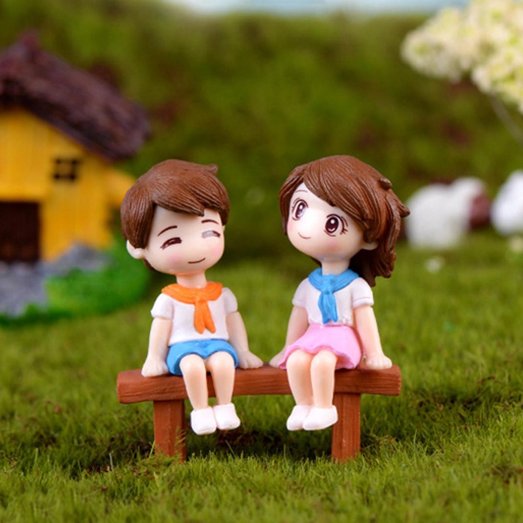 Agustina Boneka Miniatur Lanskap Mikro Rumah Boneka Lucu Mini Kreatif Sweety Lovers Figurine