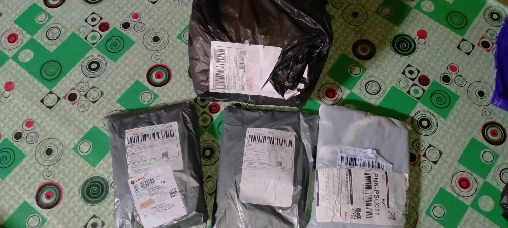 Kemeja Batik Pria Lengan Panjang Motif Seno Biru