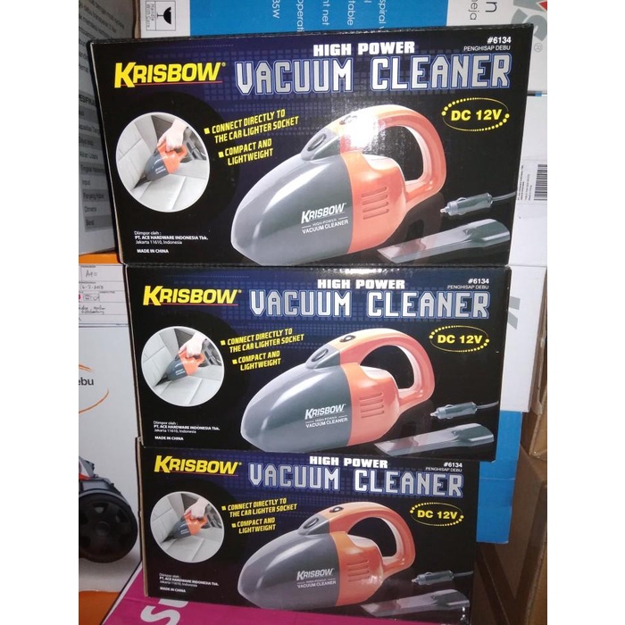 KRISBOW Vacuum Cleaner Penghisap Debu di Mobil