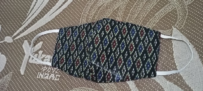 Masker Batik Solo Bisa Lapis Isi Tisu Model Cantol Telinga / Hijab / Masker Cowok / Masker Headloop