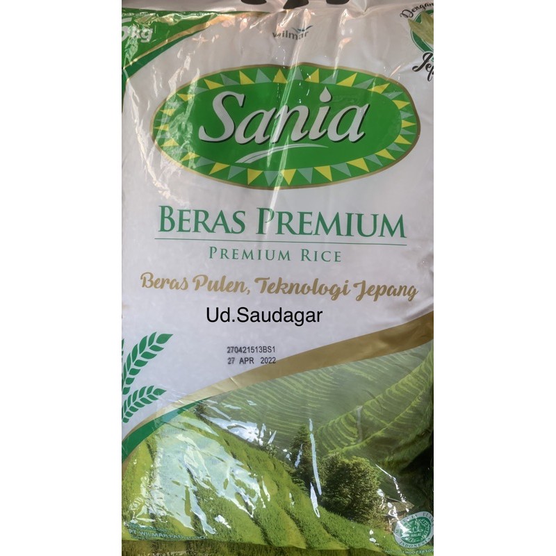 

Beras Premium Sania 5kg / 10kg