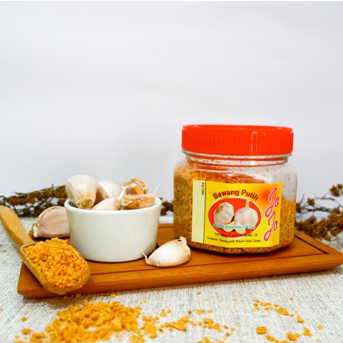 

Bawang putih Jojo cincang toples 130gr Firsthand