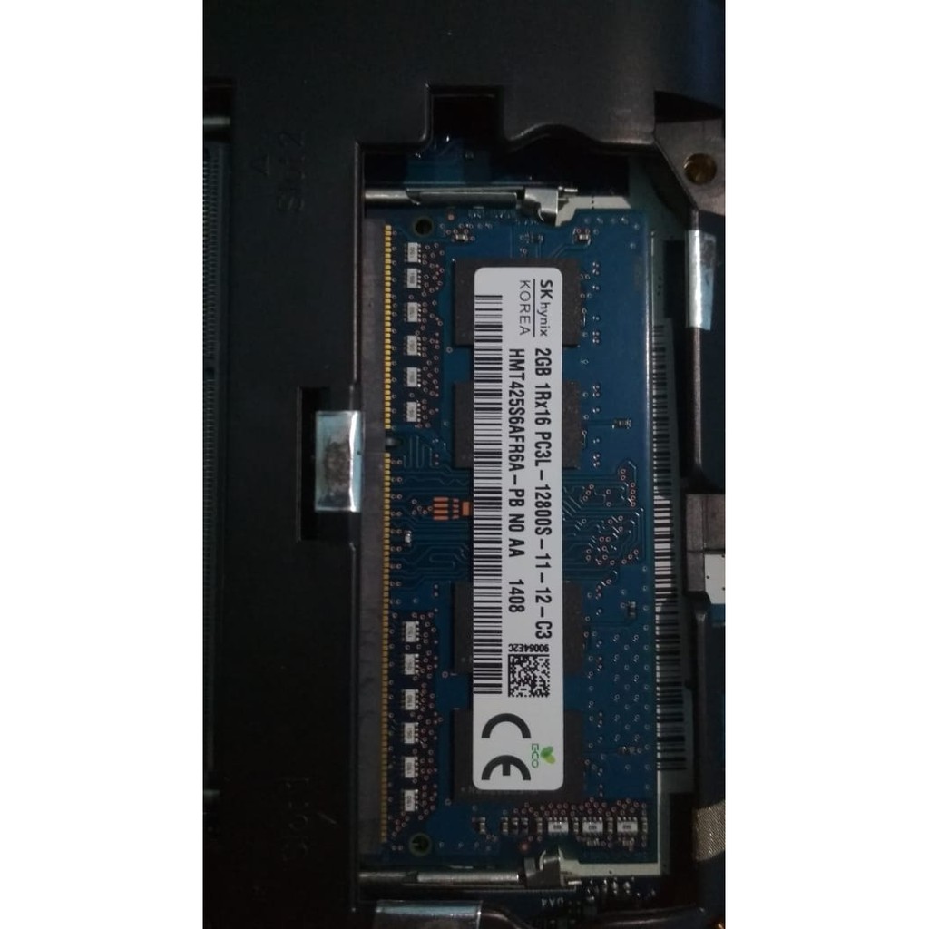 Ram laptop ddr3l 2gb 12800s