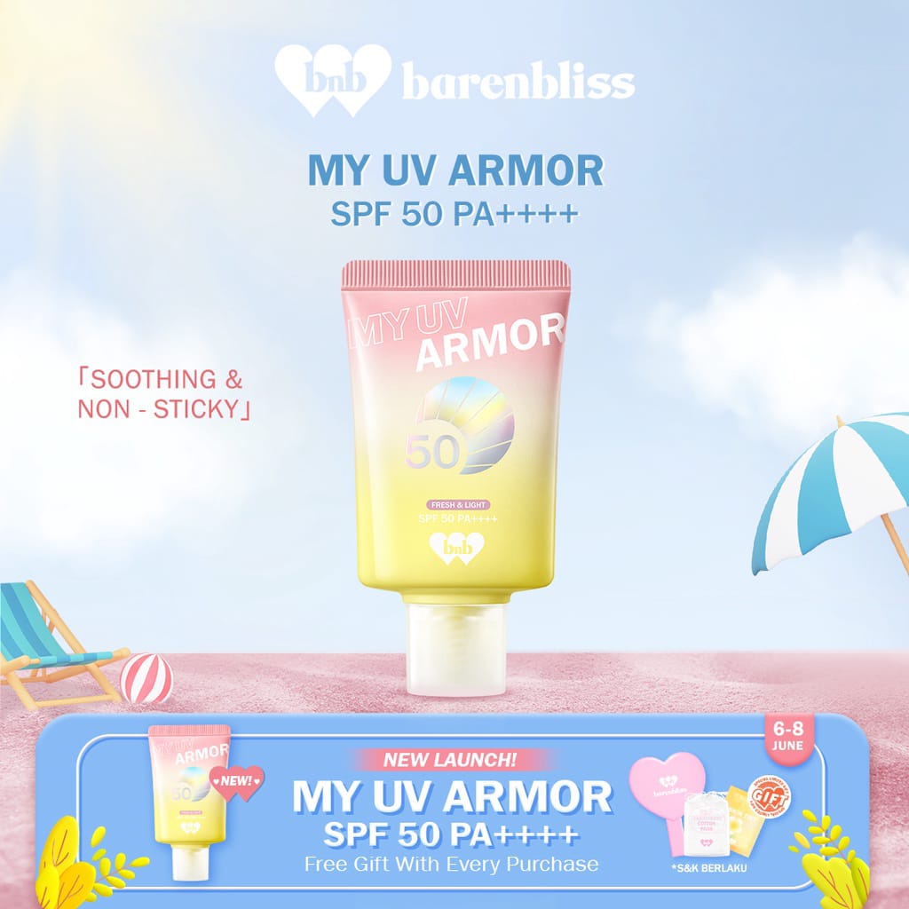 NEW PRODUCT! BNB barenbliss My UV Armor SPF 50 PA++++ Sunscreen BNB // EMPEROR Official Store