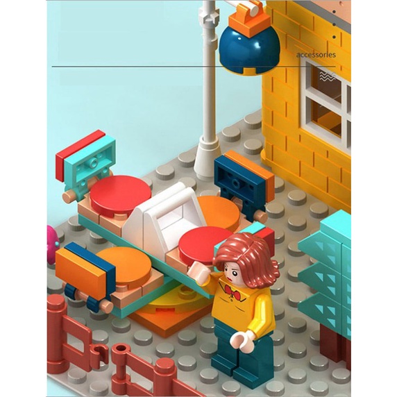 Mainan Theme Park Block Paradise 303 pcs
