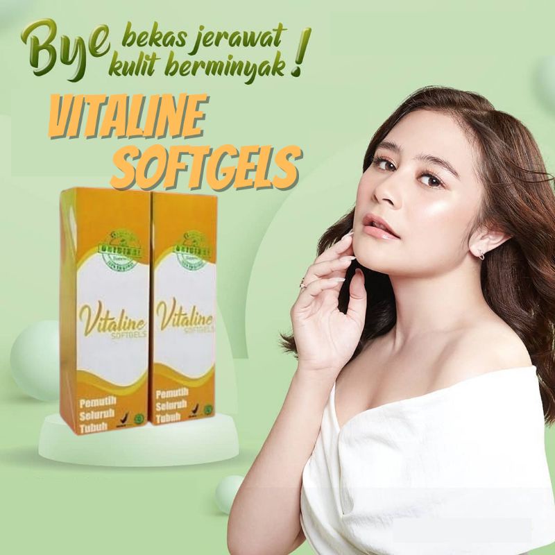(TERLARIS) TIENS VITALINE SOFGELS PEMUTIH BADAN TERBAIK-BIKIN WAJAH GLOWING-MENGHILANGKAN MATA PANDA