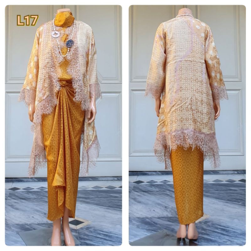 stelan batik viscose / kebaya batik / batik modern / adira kebaya