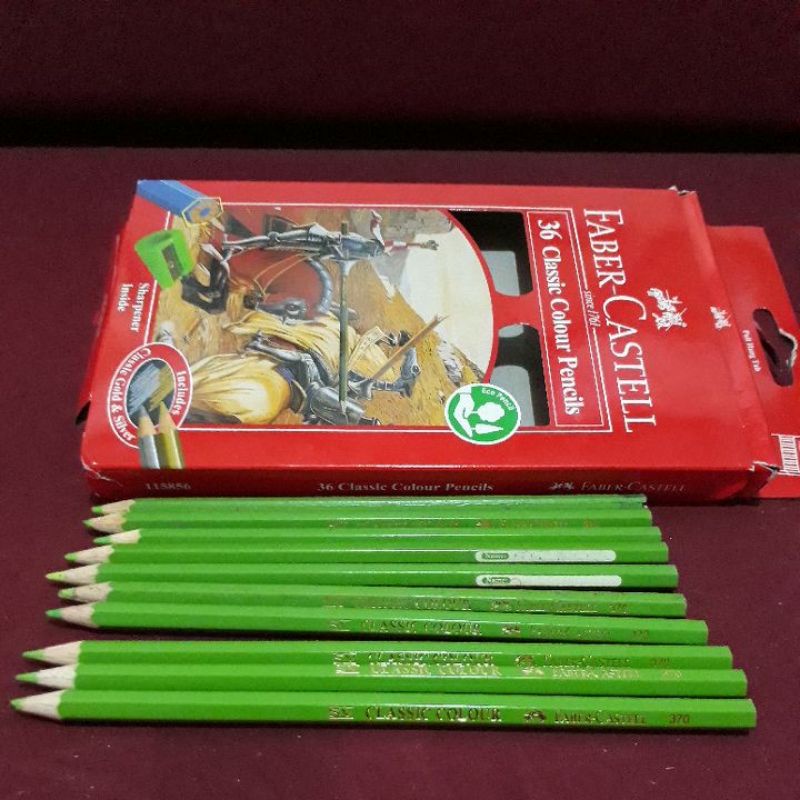 

PENSIL WARNA FABER CASTELL NO 370 SATUAN