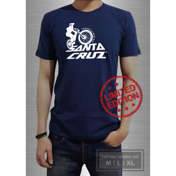 Kaos sepeda mtb / santacruz / mtb
