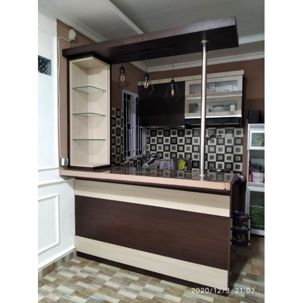 MEJA MINI BAR MINIMALIS