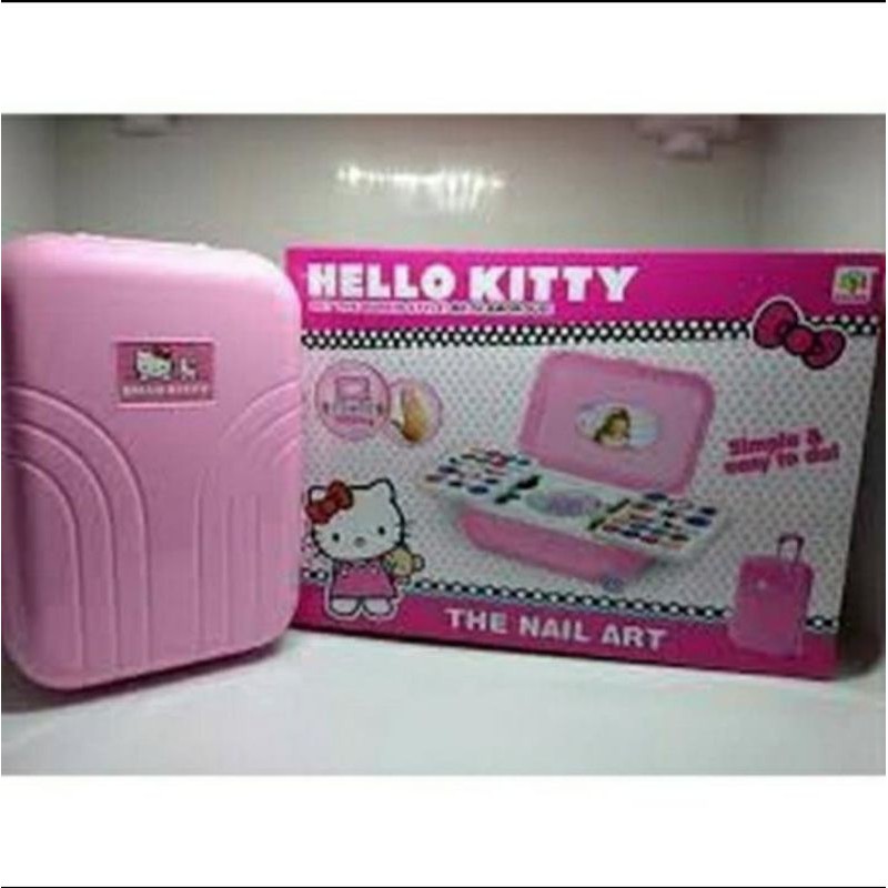 Mainan alat make up koper rias anak MAINAN ANAK PEREMPUAN & NAIL ART SET / MAINAN DANDAN-2