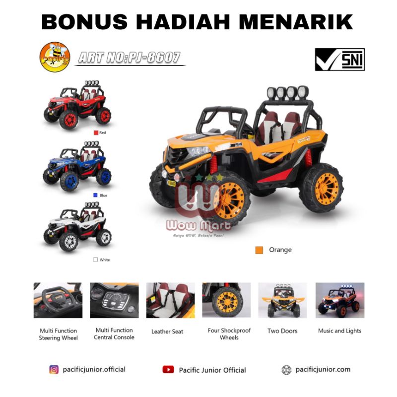 MOBIL AKI PJ 8607 MOBIL AKI JEEP