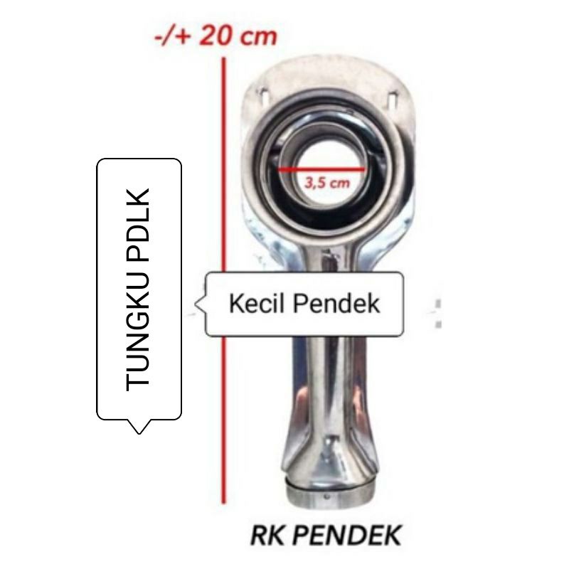 BURNER  TUNGKU  KOMPOR   ,  7CM ,  RINAI KECIL-KUNINGAN KOMPOR GAS RINNAI 522 C