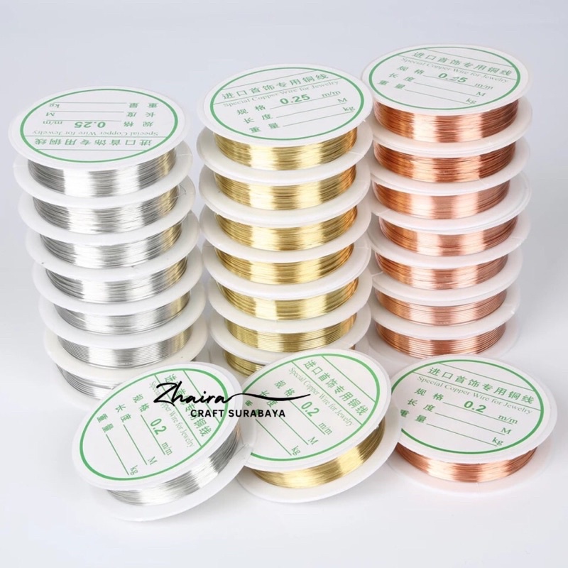 Kawat Cooper Wire 0.3mm dan 0.4mm