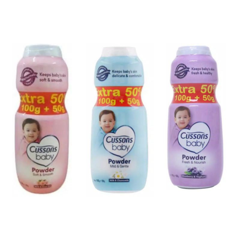 Cussons Baby Powder 100g + 50g