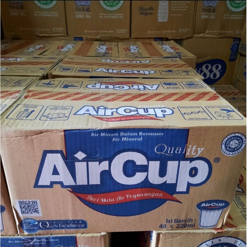 

AIR CUP 220ML 1 DUS ISI 48 CUP