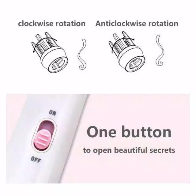 Retaily CT001 Catokan Rambut Keriting Otomatis High Quality Curly Hair Stylish Automatic