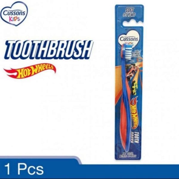 [SIKAT GIGI] Cussons Kids Toothbrush Unicorn Soft | Hot Wheels Soft - Sikat Gigi Anak 5-7 Tahun_Cerianti