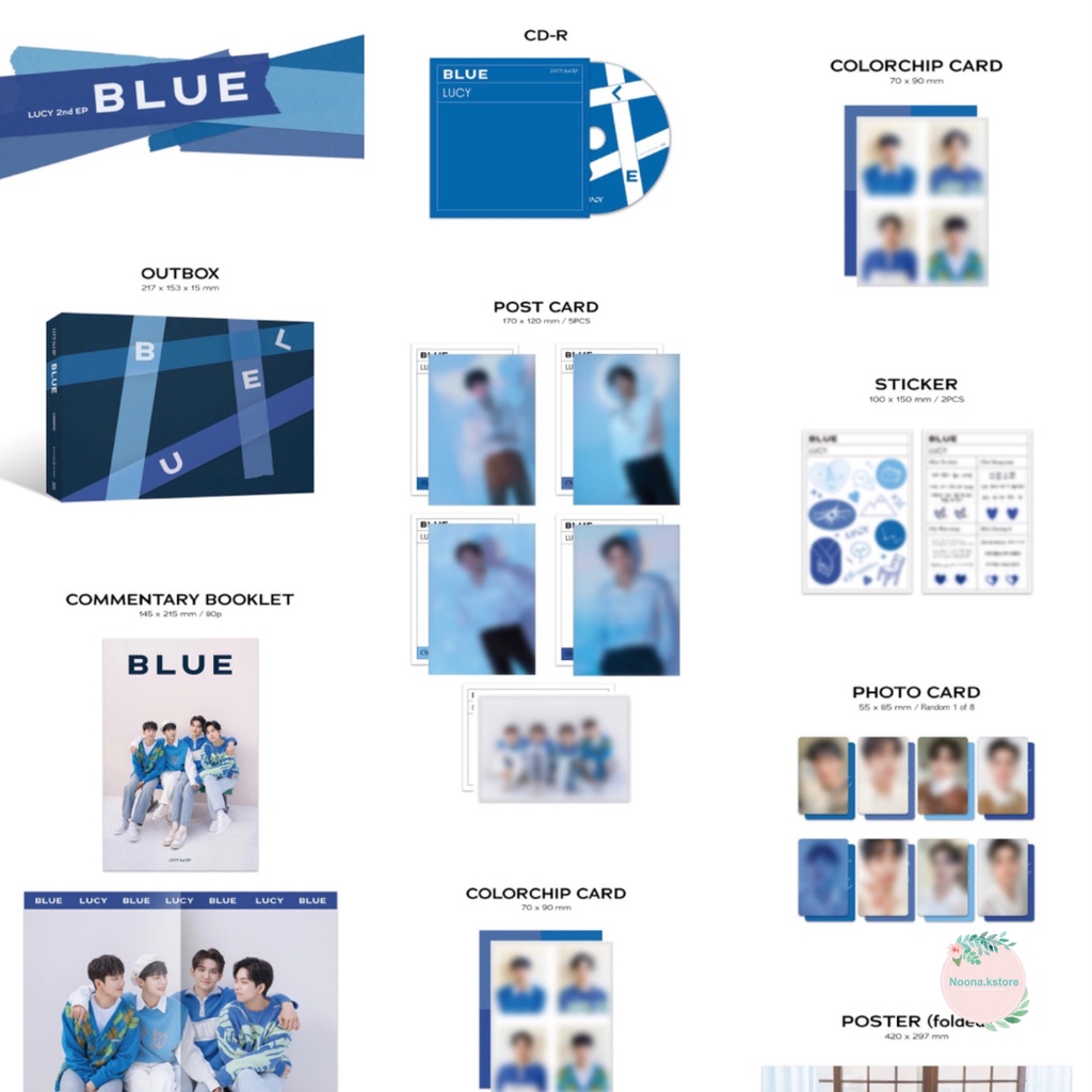 [PO] LUCY 2nd EP Album - BLUE